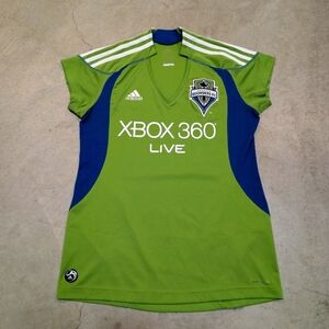 Seattle Sounders Xbox 360 Live Jersey Women's M Green 2009 Home